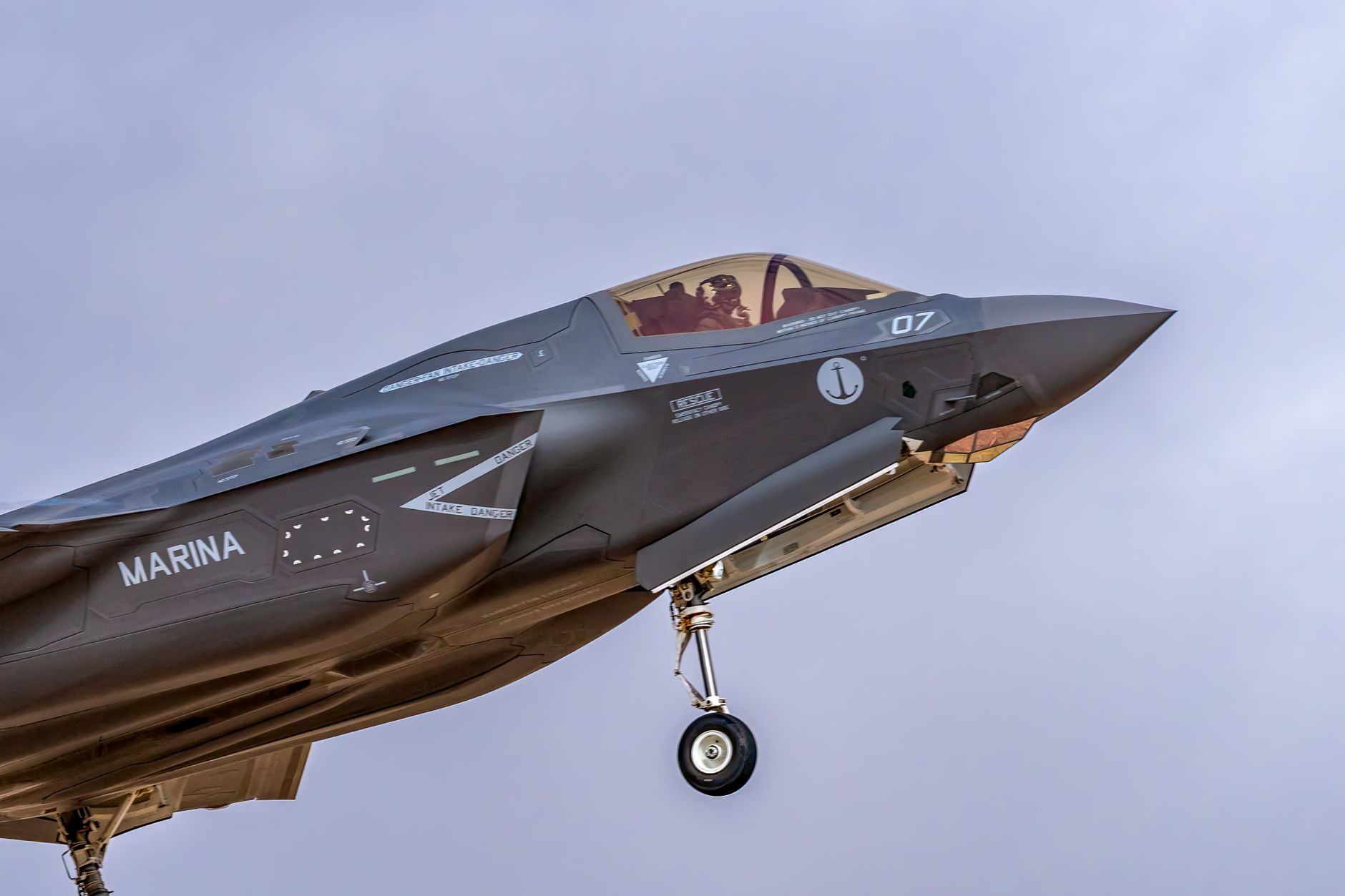 F-35B al Marinei SUA se prăbușește lângă baza Top Gun din San Diego