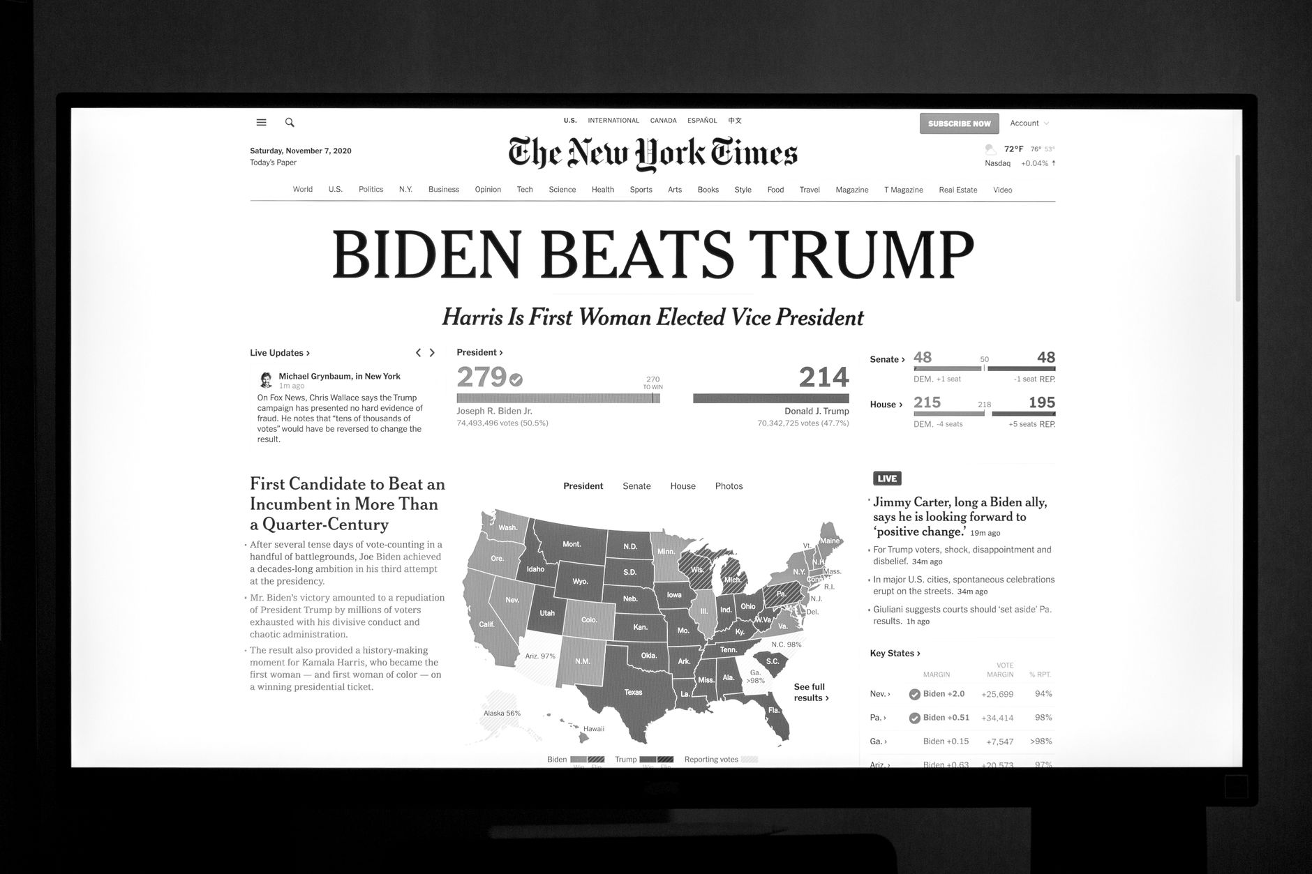 Hunter Biden: cancerul tatălui s-a extins la oase și îl chinuiește