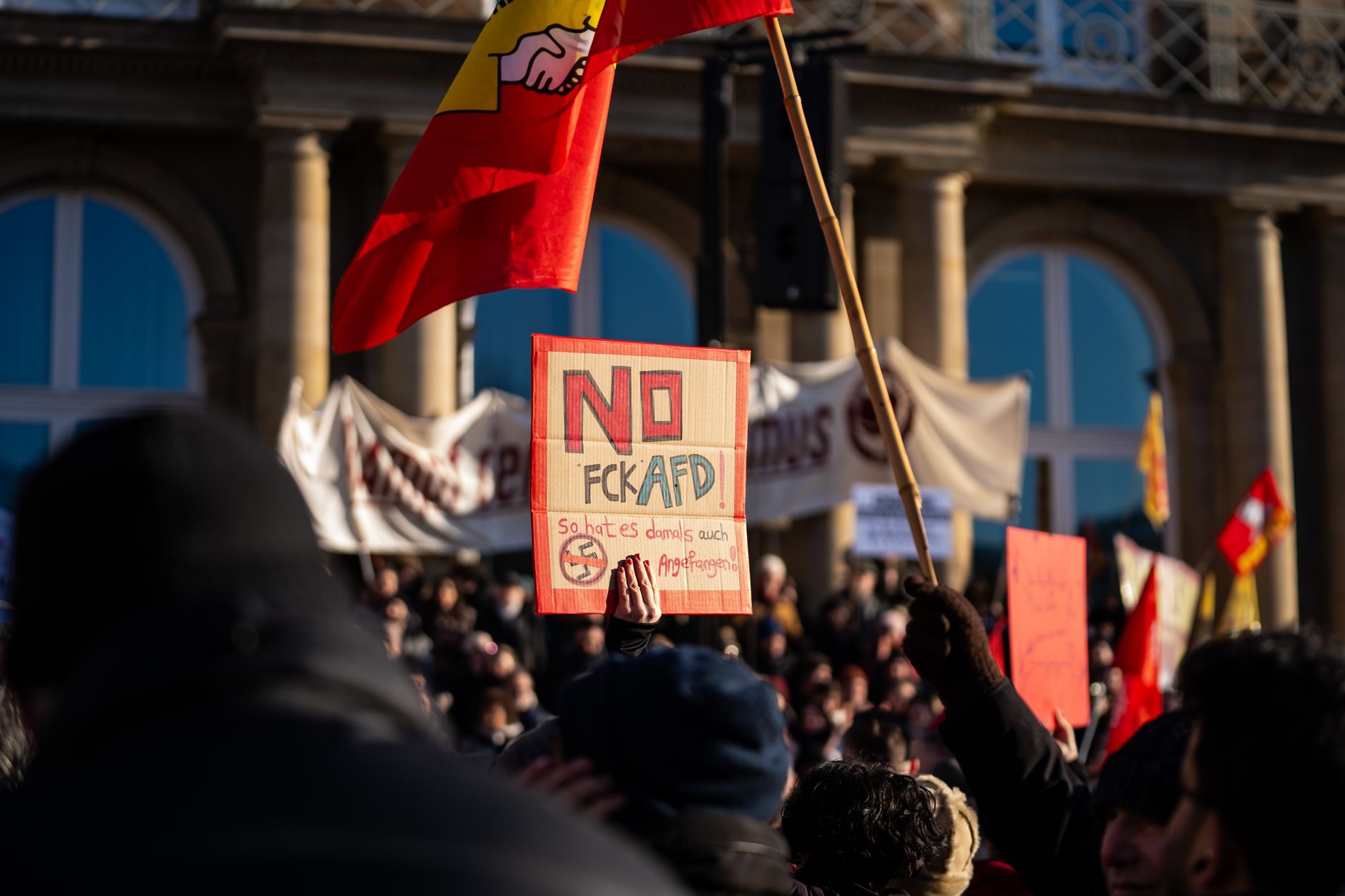 AfD conduce cu 43% și ar putea câștiga primul land din Germania