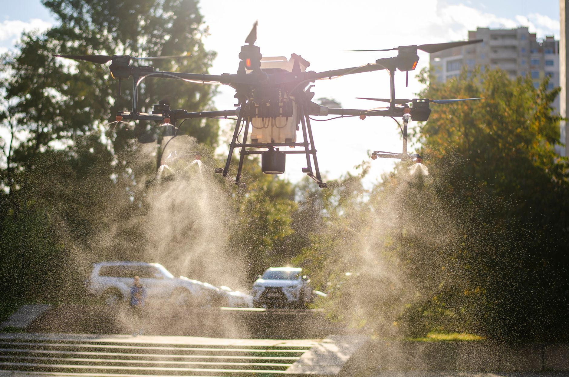 Dronă din Ucraina aterizează forțat în Vrancea: fără explozibil